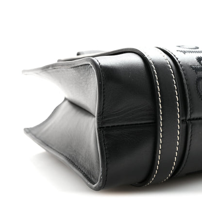 Chloe Calfskin Small Woody Tote Black 9 of 10