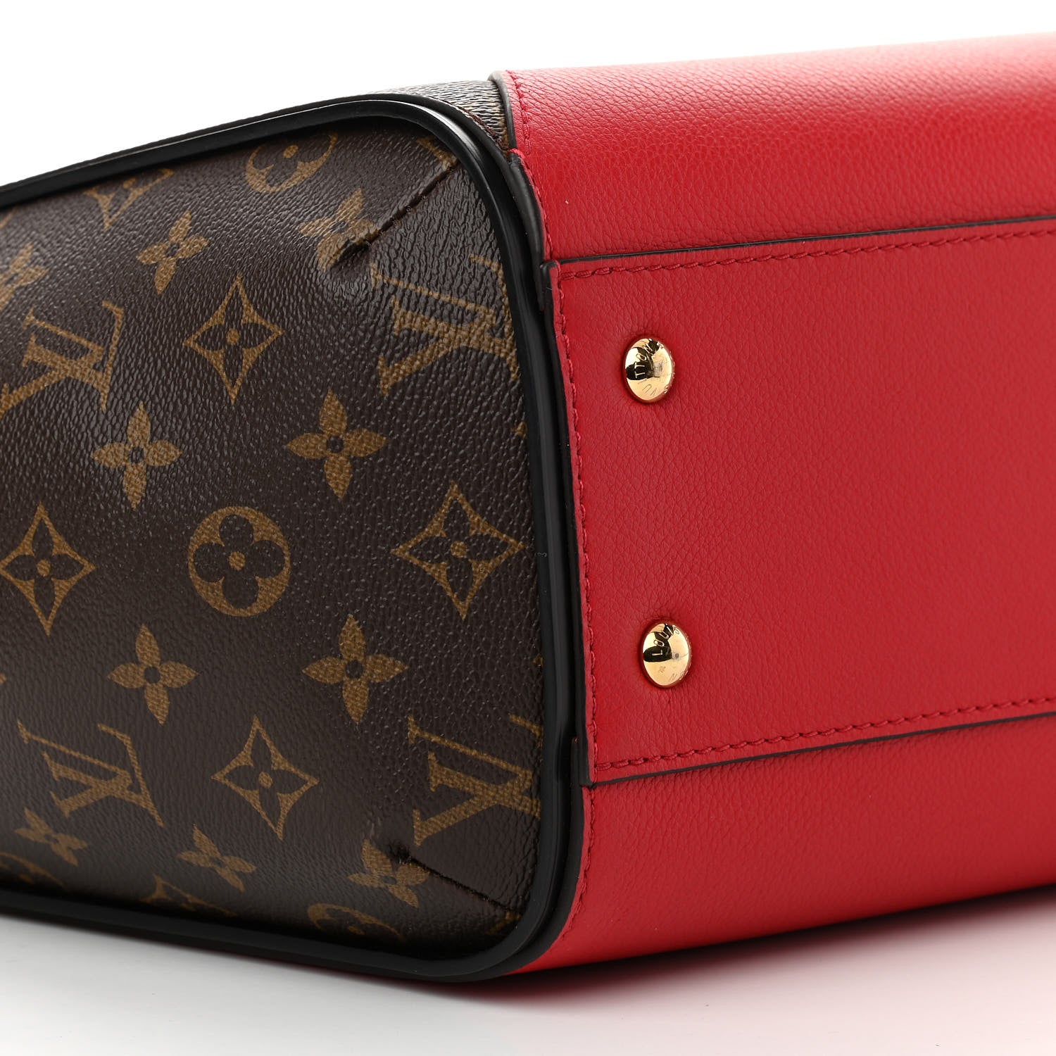 Louis Vuitton Calfskin Monogram Kimono Tote Cherry 9 of 10