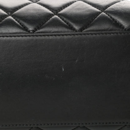 Chanel Calfskin Quilted Large Shopping Tote Black 15 of 20