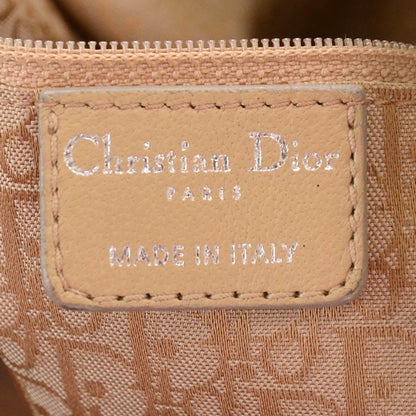 Christian Dior Nylon Cannage Drawstring Tote Champagne 5 of 7