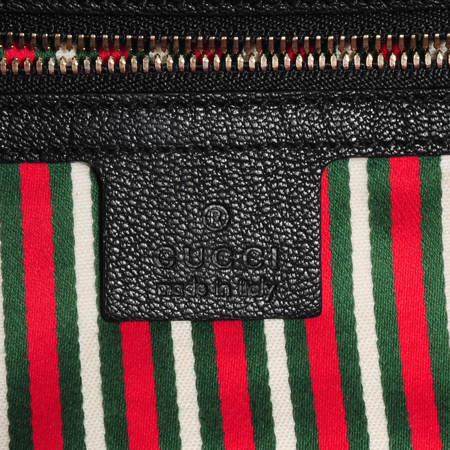 Gucci Leather Wave Boston Black 6 of 7