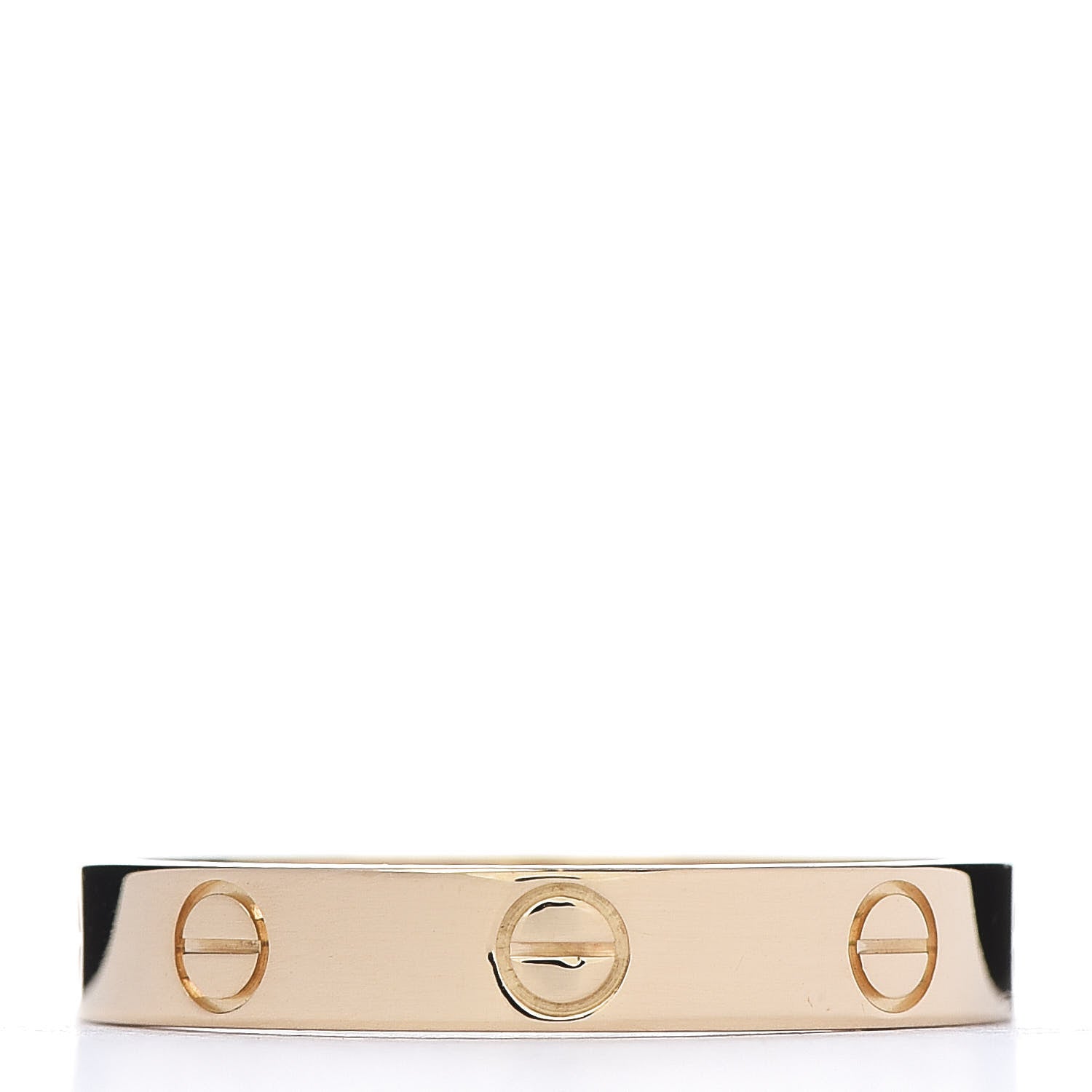Cartier 18K Yellow Gold 3.5mm LOVE Wedding Band Ring 59 8.75 3 of 5