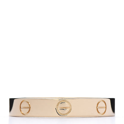 Cartier 18K Yellow Gold 3.5mm LOVE Wedding Band Ring 59 8.75 3 of 5