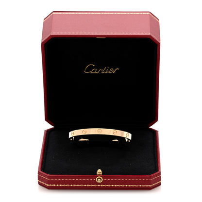 Cartier 18K Yellow Gold LOVE Cuff Bracelet 19 4 of 4