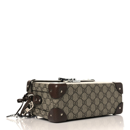 Gucci GG Supreme Monogram Globe-Trotter Beauty Case Brown 4 of 9