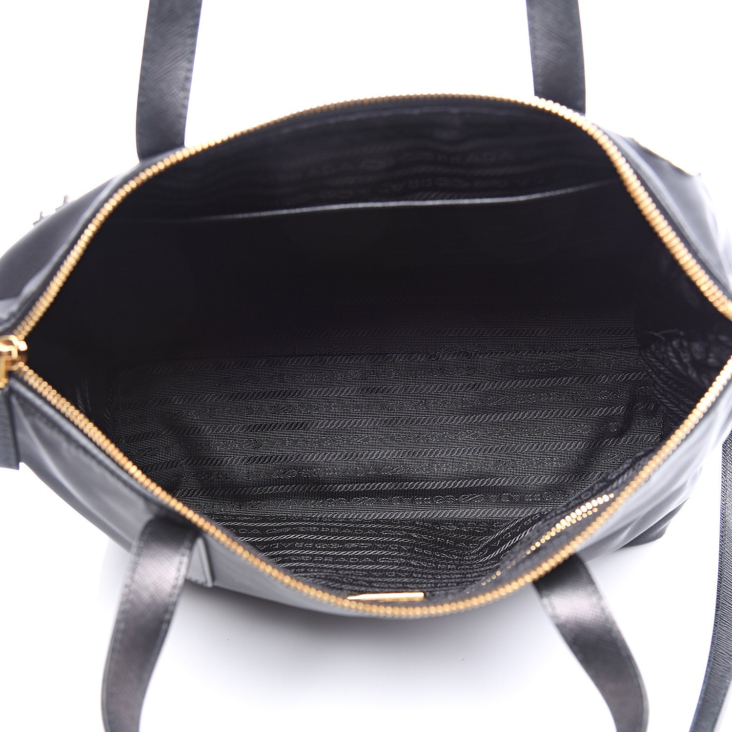 Prada Nylon Tessuto Hawaii Tote Bag Black 4 of 10