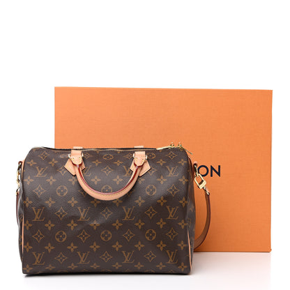 Louis Vuitton Monogram Speedy Bandouliere 30 13 of 13