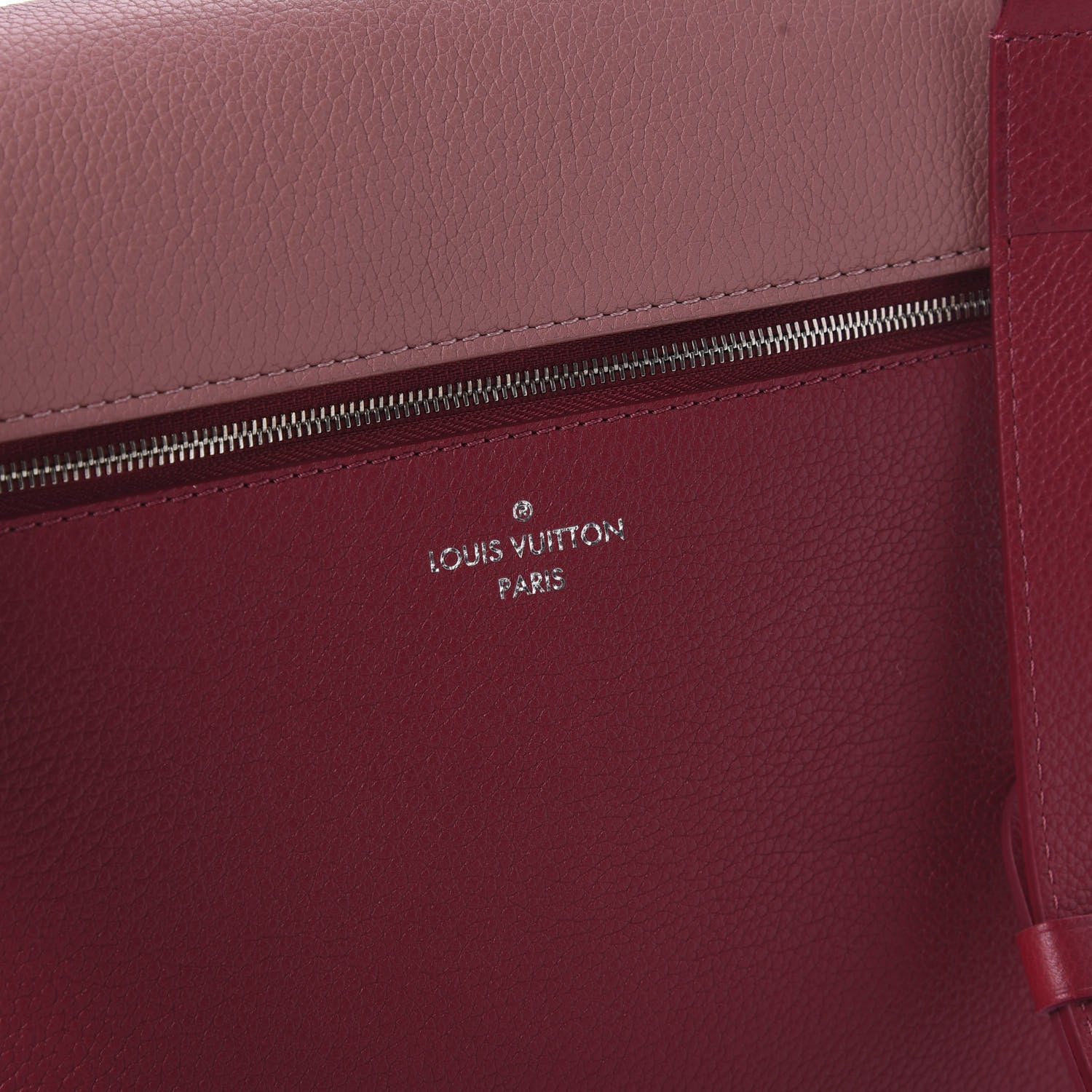 Louis Vuitton Soft Calfskin My Lockme Top Handle Rose Boudoir Lie de Vin Creme 8 of 10