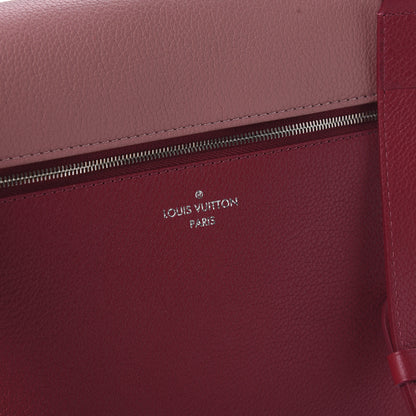 Louis Vuitton Soft Calfskin My Lockme Top Handle Rose Boudoir Lie de Vin Creme 8 of 10