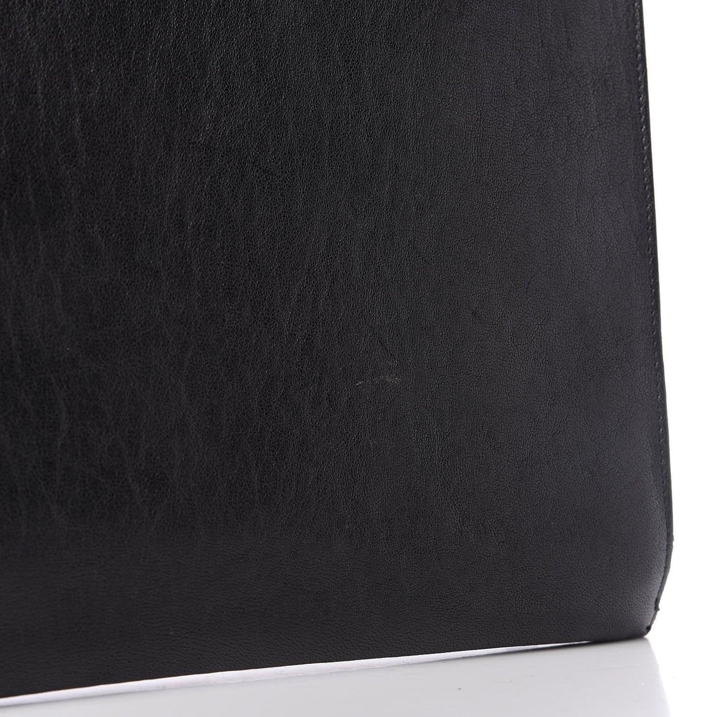 Calfskin Star Rider iPad Pouch Black
