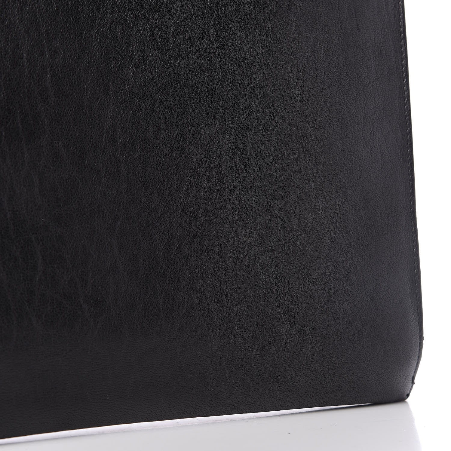 Saint Laurent Calfskin Star Rider iPad Pouch Black 10 of 10