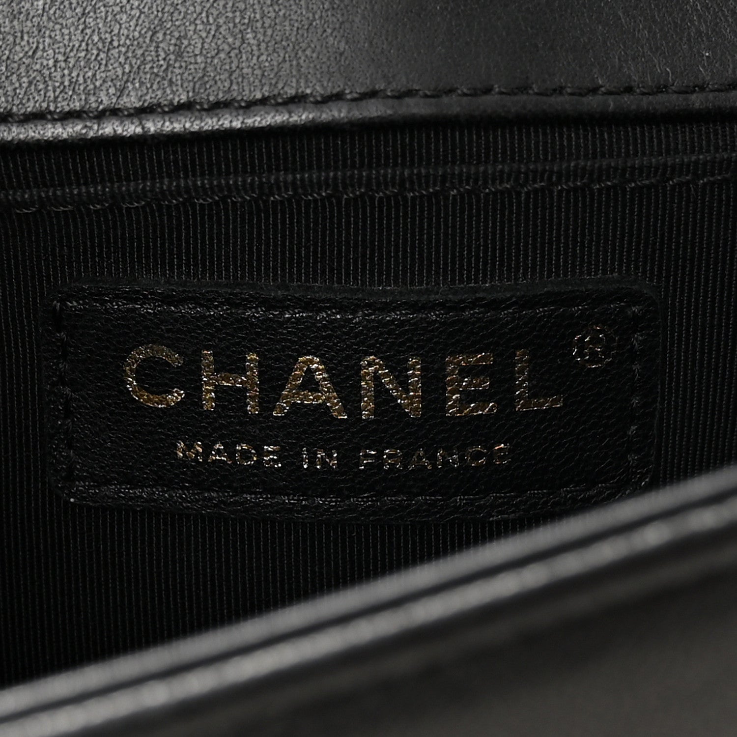 Chanel Lambskin Quilted Small Boy Flap Black 10 of 19