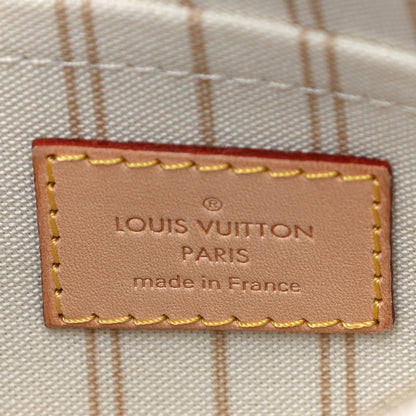 Louis Vuitton Damier Azur Neverfull PM Pochette 6 of 10