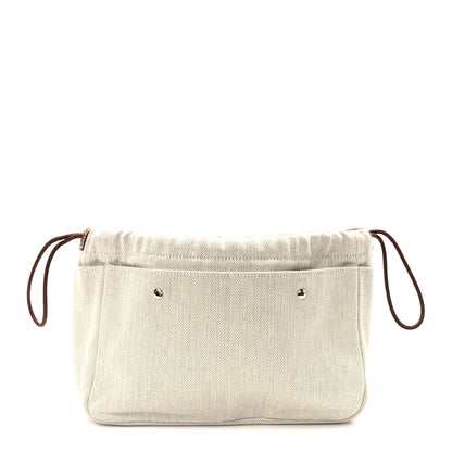 Hermes Canvas Barenia Fourbi 25 MM Bag Insert Natural Fauve 1 of 15