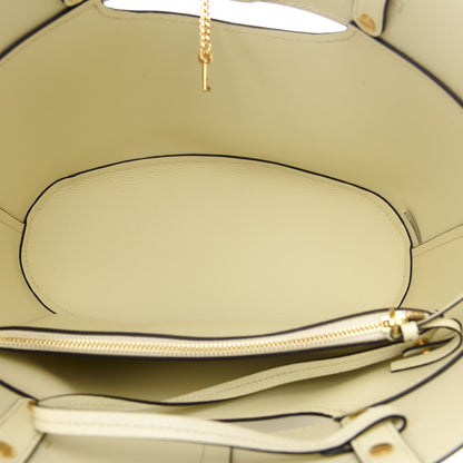 Chloe Smooth Grained Calfskin Medium Aby Tote Natural White 4 of 8