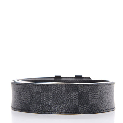 Louis Vuitton Damier Graphite LV Initiales Belt 100 40 3 of 7