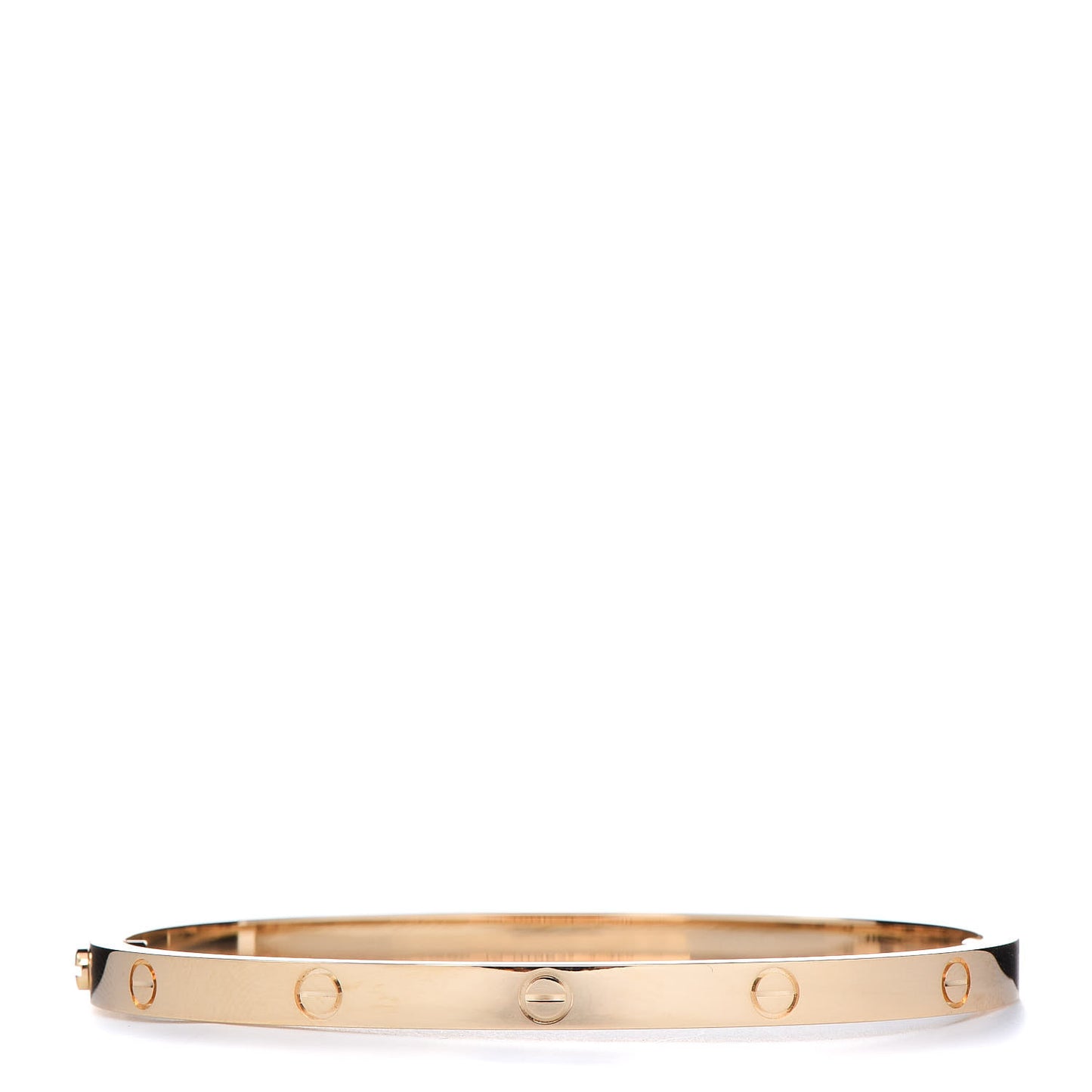 18K Yellow Gold Small LOVE Bracelet 15