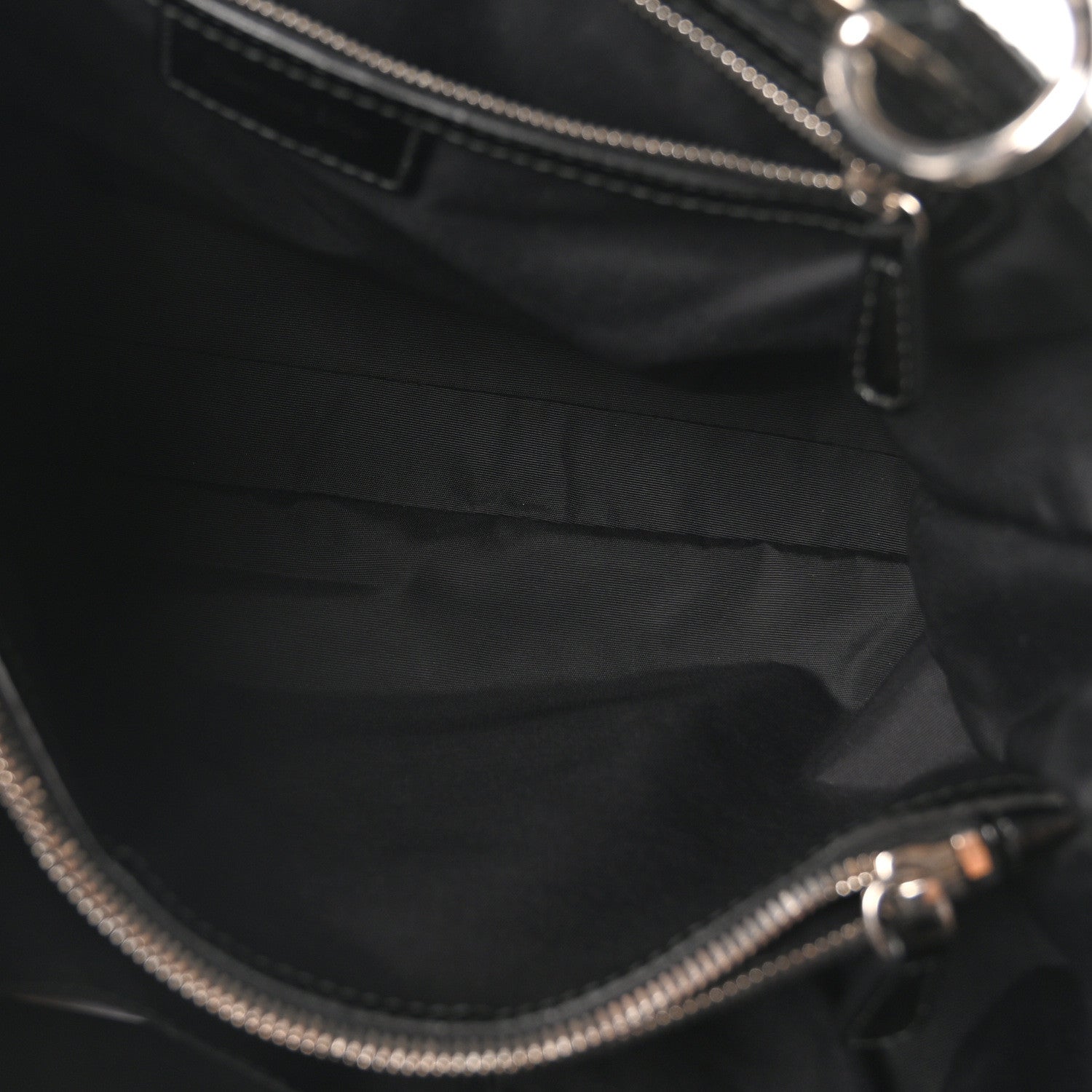 Christian Dior Patent Cannage Large Dior Soft Shopping Tote Black 5 of 10