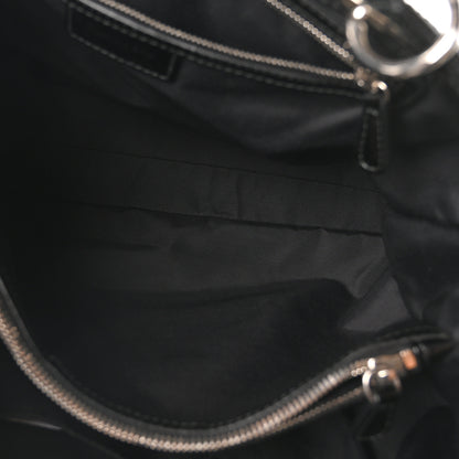 Christian Dior Patent Cannage Large Dior Soft Shopping Tote Black 5 of 10
