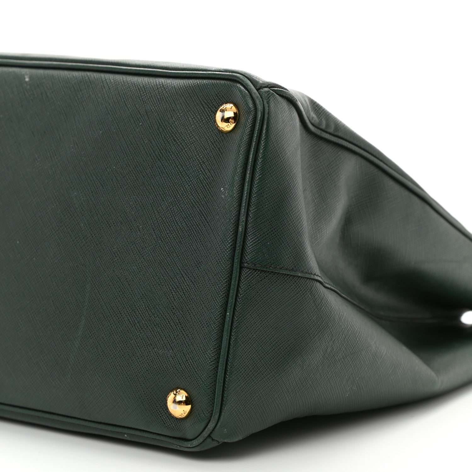 Prada Saffiano Large Galleria Double Zip Tote Militare 9 of 17