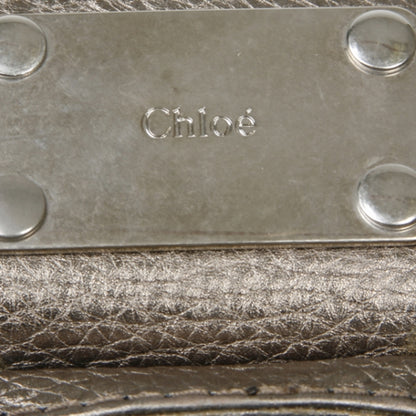 Chloe Leather Medium Paddington Satchel Metallic 7 of 12