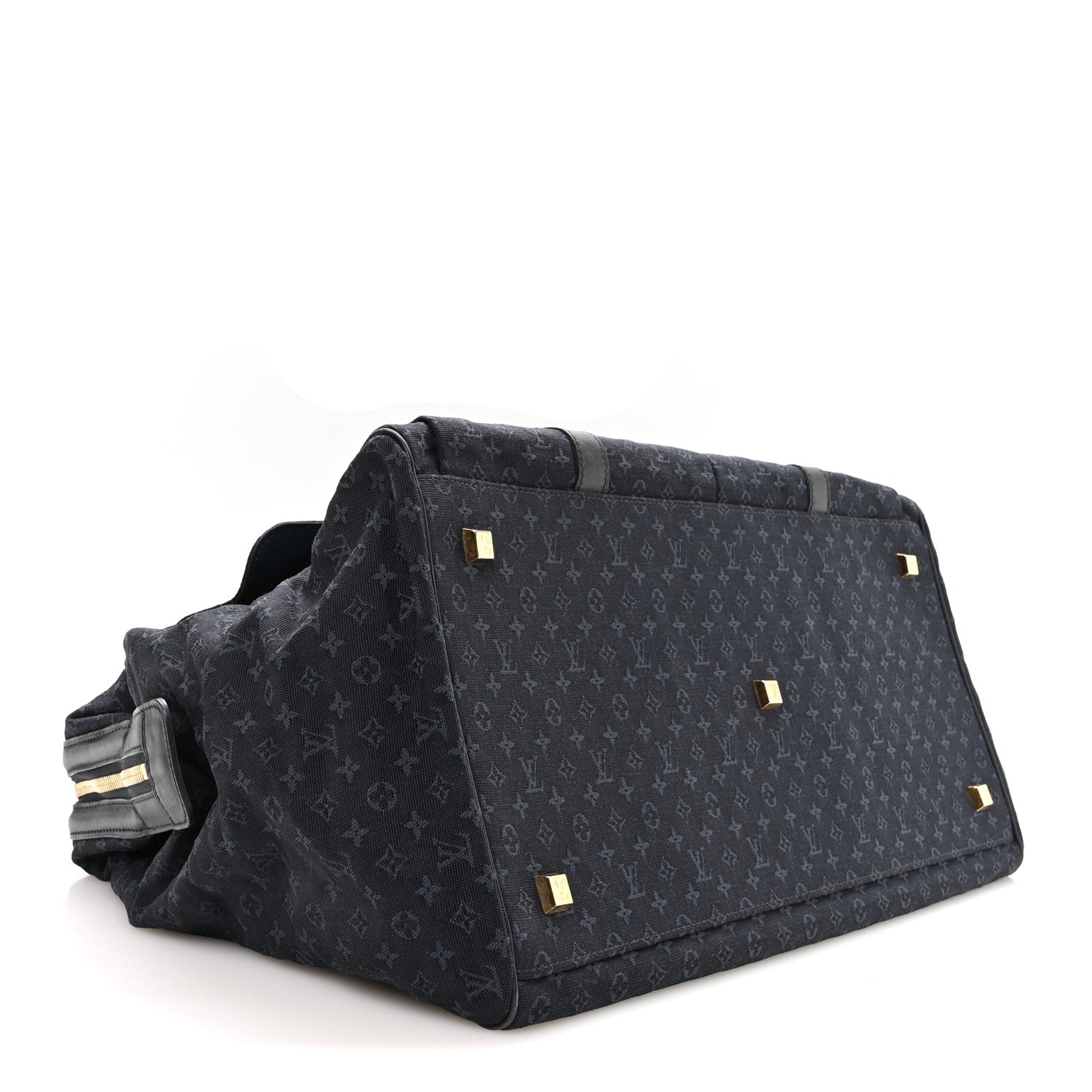 Louis Vuitton Mini Lin Monogram Louise Bag Blue 3 of 8