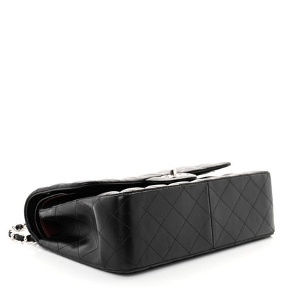 Chanel Lambskin Quilted Jumbo Double Flap Black 4 of 11