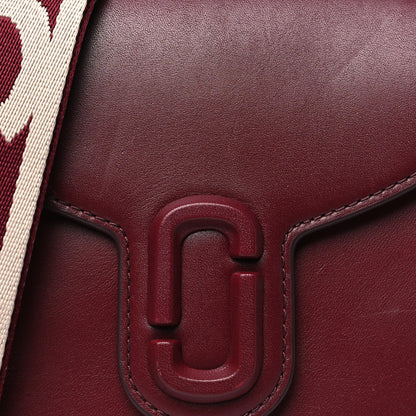 Marc Jacobs Calfskin Medium The J Marc Saddle Cherry 8 of 10