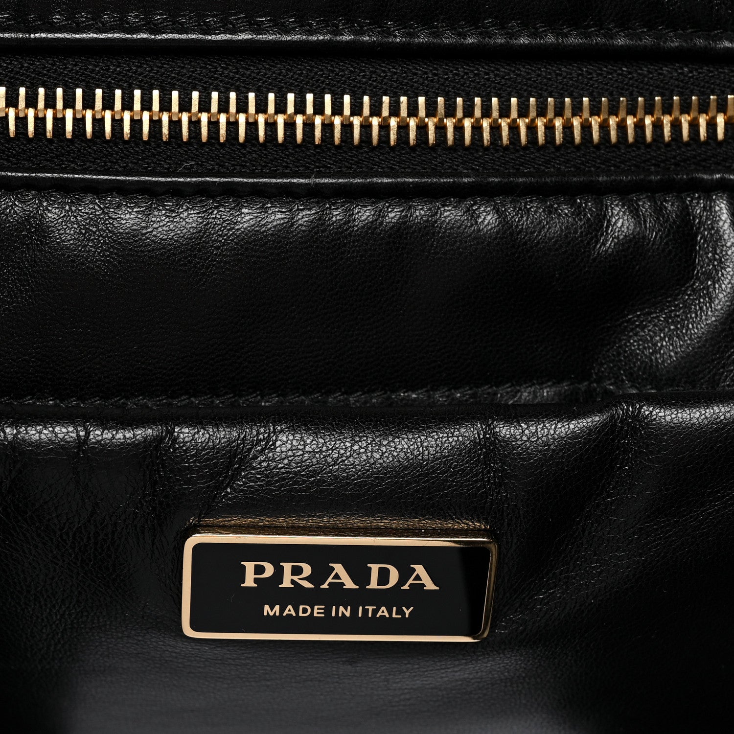 Prada Nappa Padded System Tote Bag Black 5 of 7