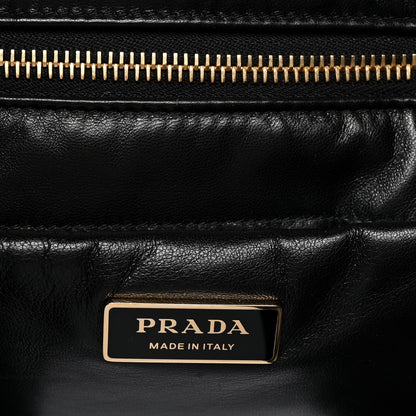 Prada Nappa Padded System Tote Bag Black 5 of 7