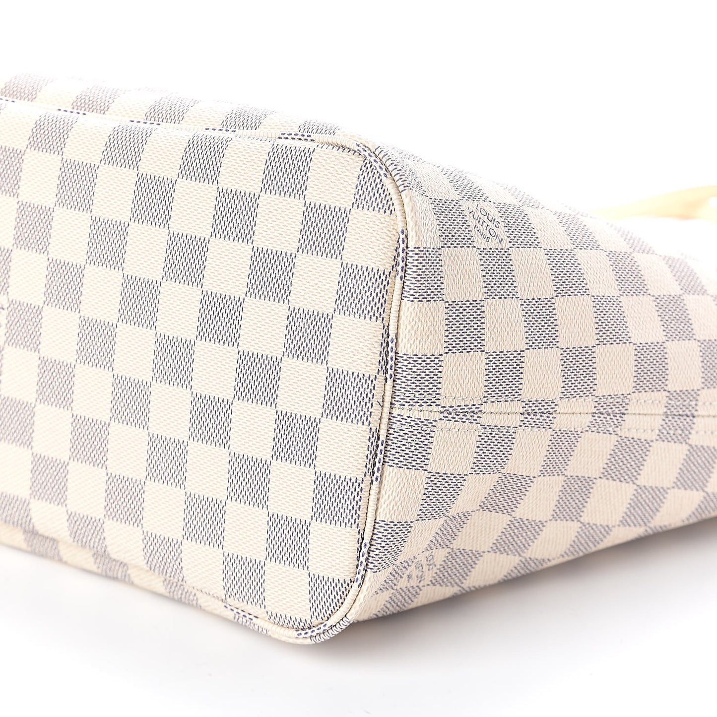 Damier Azur Neo Neverfull MM Rose Ballerine