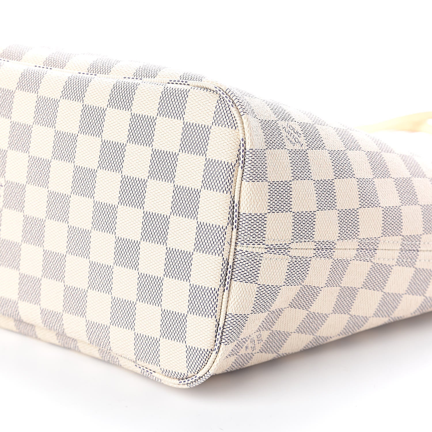 Louis Vuitton Damier Azur Neo Neverfull MM Rose Ballerine 10 of 11