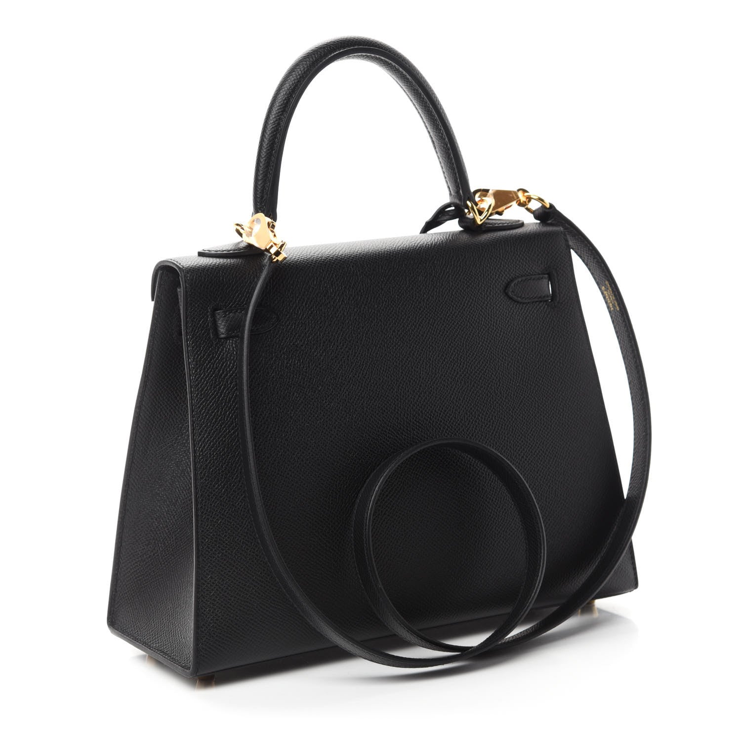 Hermes Epsom Kelly Sellier 25 Black 3 of 11