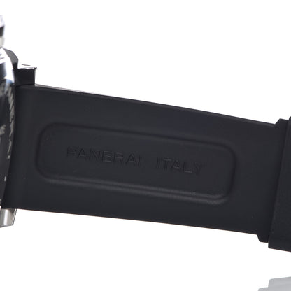 Panerai Stainless Steel Rubber 44mm Luminor Base Logo Manual Winding Watch Black PAM00773 6 of 6