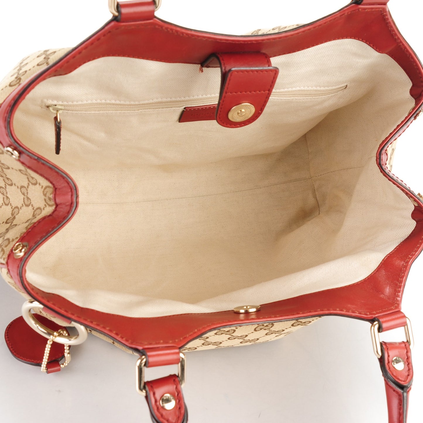 Monogram Medium Sukey Tote Dark Red