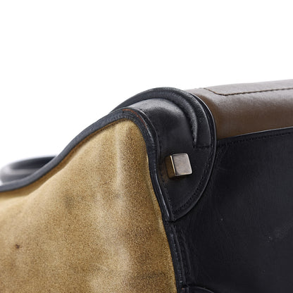Celine Smooth Calfskin Suede Micro Tri-Color Luggage 11 of 25