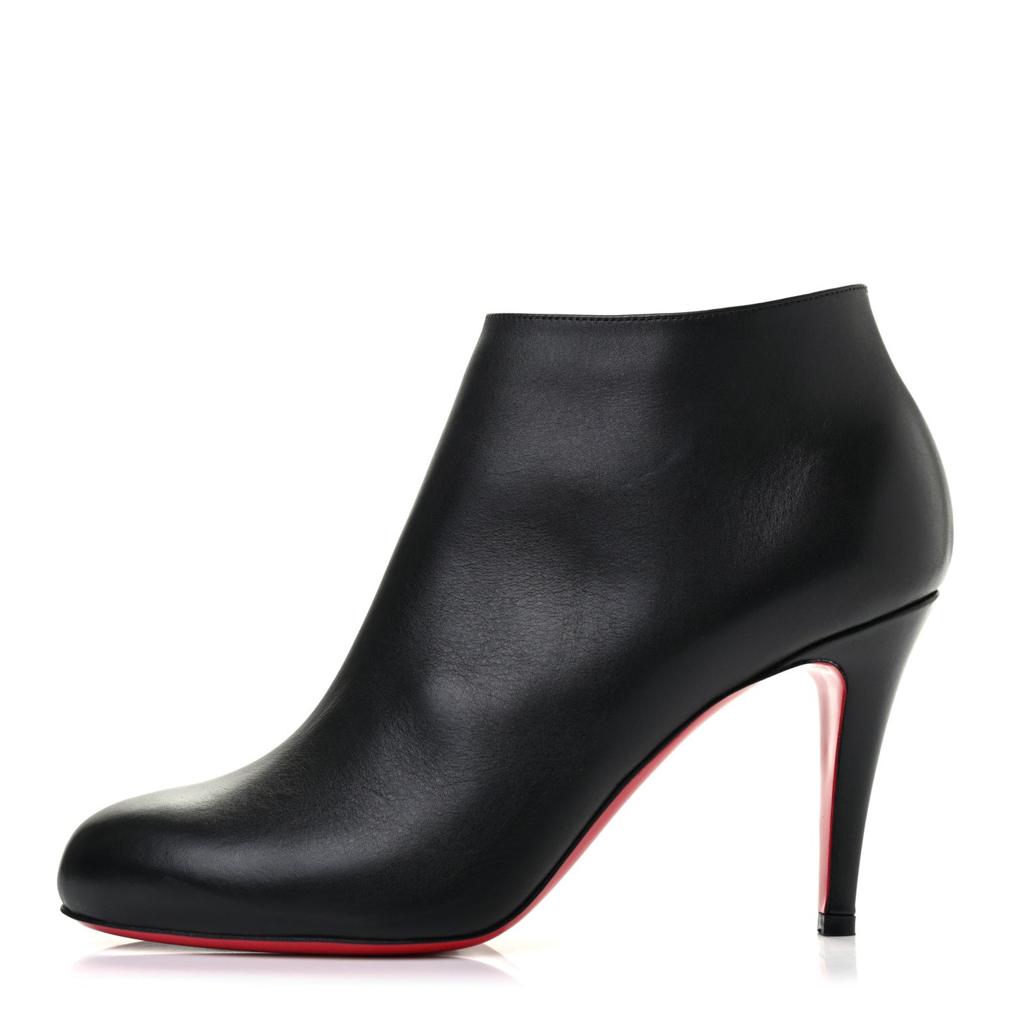 Calfskin Belle 85 Ankle Boots 38 Black
