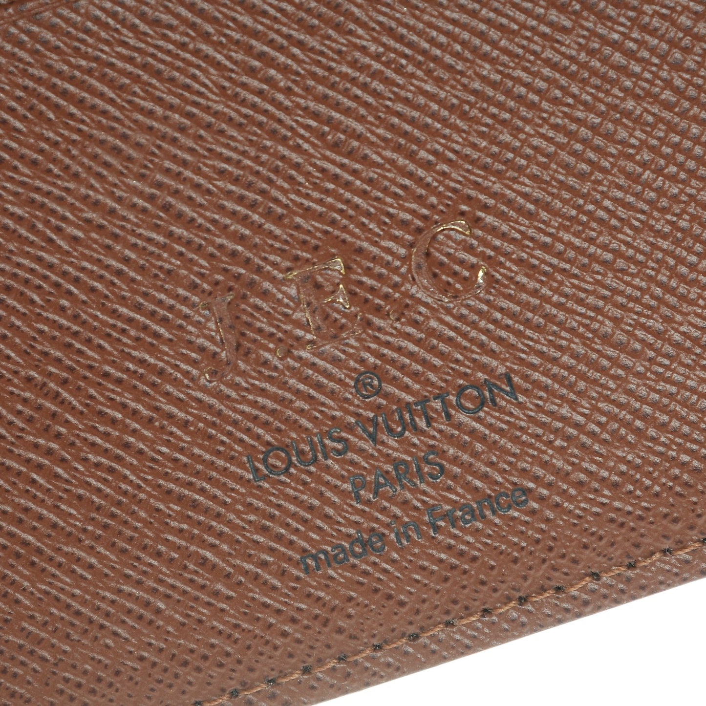 Monogram Medium Ring Agenda Cover
