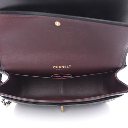 Chanel Lambskin Quilted Jumbo Double Flap Black 5 of 18