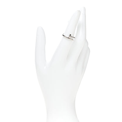 Cartier 18K White Gold Small Juste Un Clou Ring 51 5.75 2 of 6