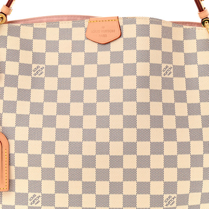 Louis Vuitton Damier Azur Graceful PM Rose Ballerine 7 of 9