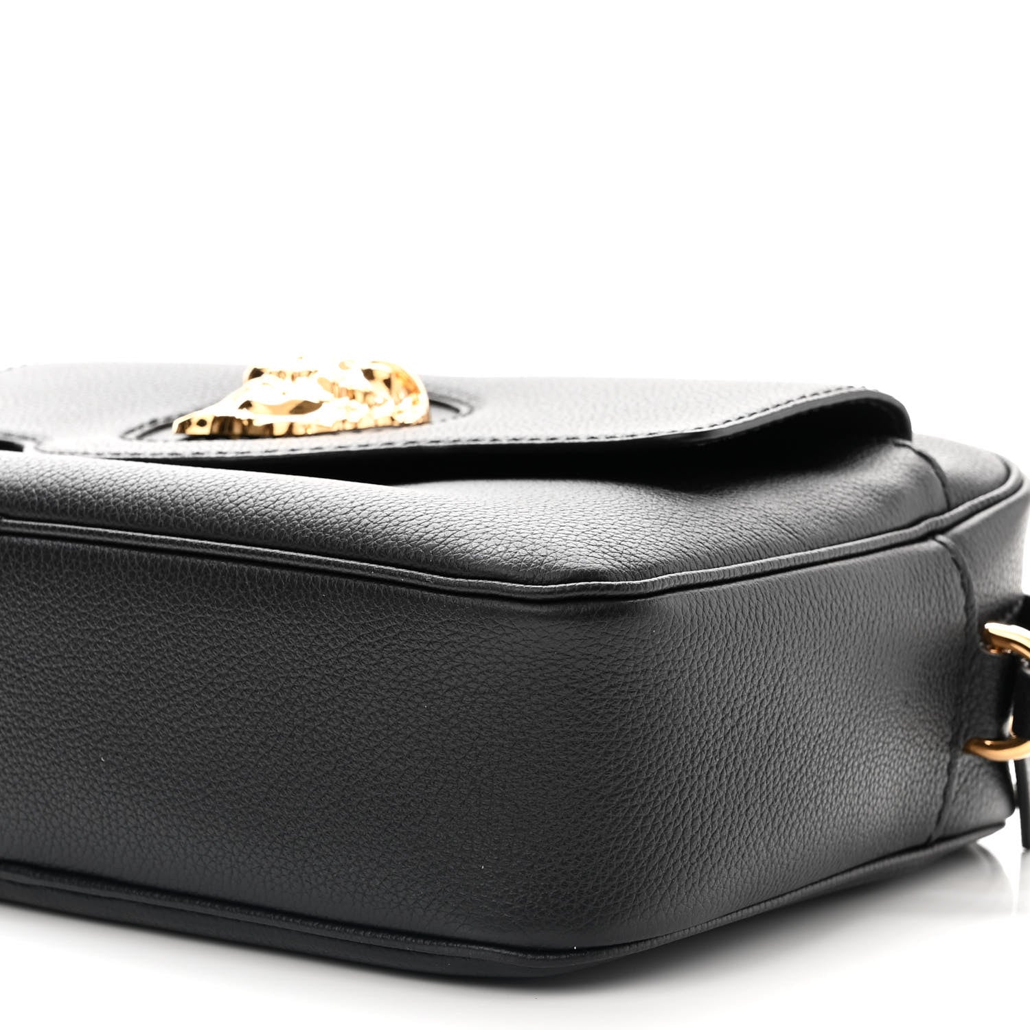 Versace Grained Calfskin Medusa Camera Bag Black 9 of 9