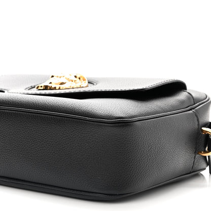 Versace Grained Calfskin Medusa Camera Bag Black 9 of 9