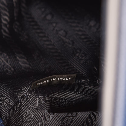 Prada Saffiano Lux Parabole Tote Bleuette 7 of 12