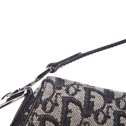 Christian Dior Monogram Saddle Bag Black 10 of 10