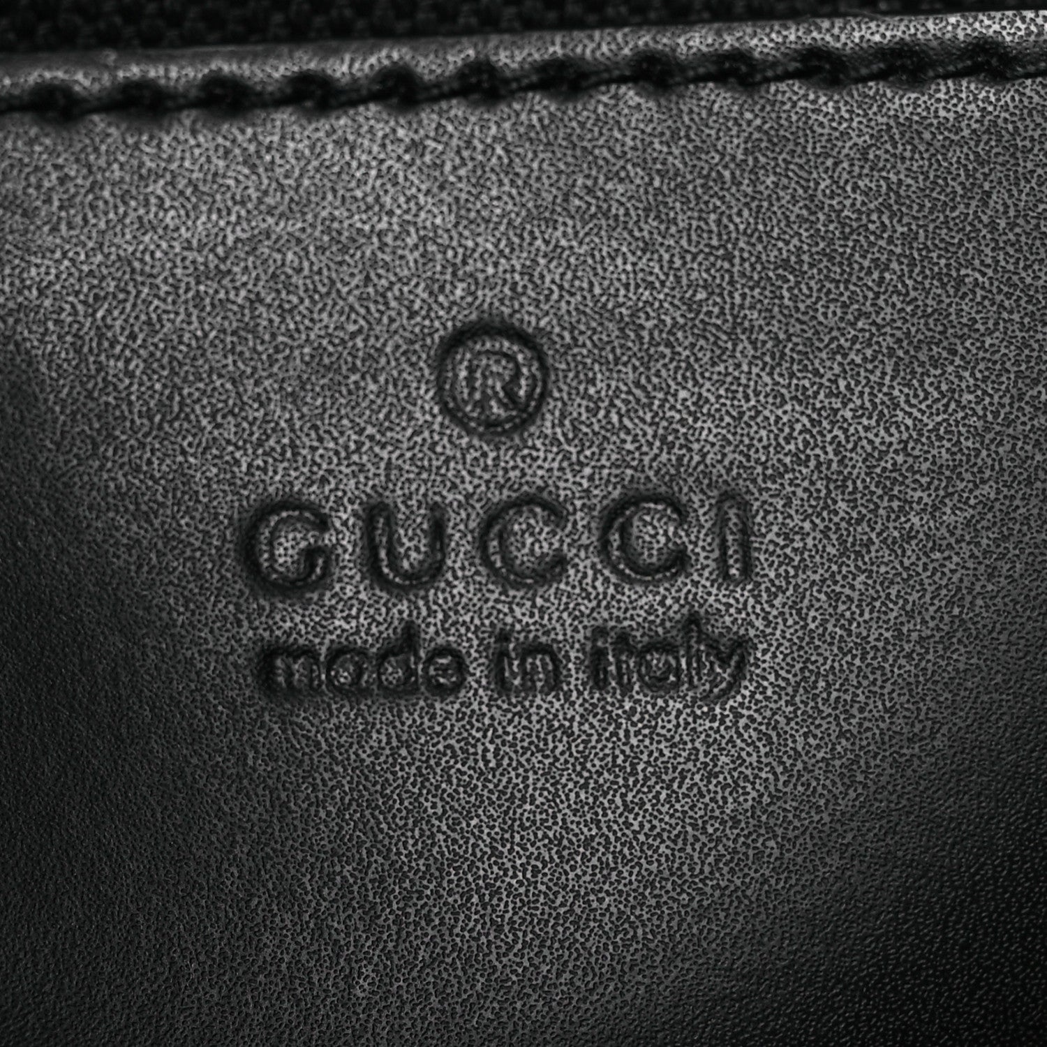 Gucci GG Supreme Monogram Web Small Flat Messenger Bag Black Grey 6 of 12