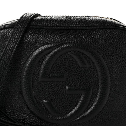 Gucci Pebbled Calfskin Small Soho Disco Bag Black 14 of 23
