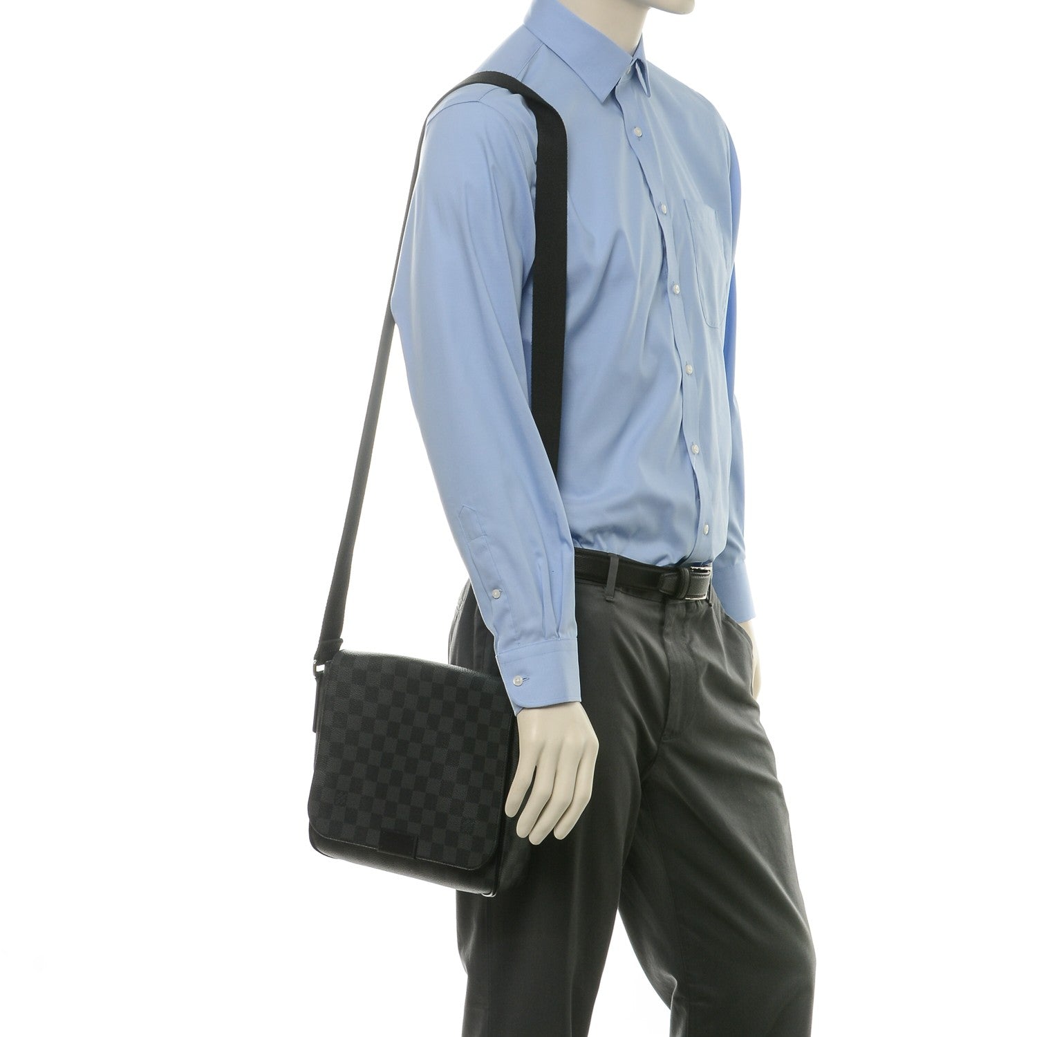 Louis Vuitton Damier Graphite District PM 2 of 6