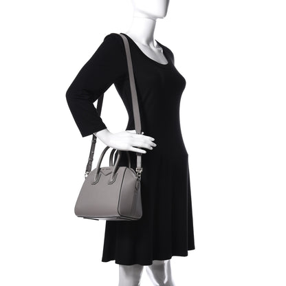 Givenchy Sugar Goatskin Mini Antigona Pearl Grey 2 of 23