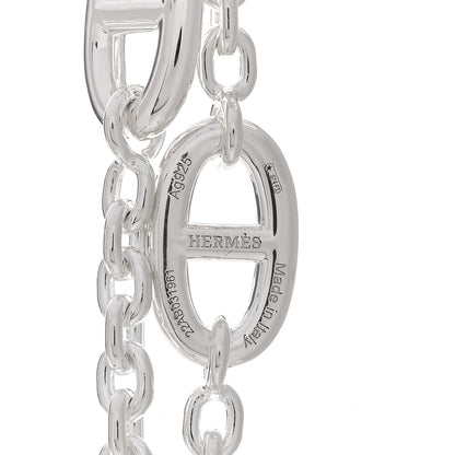 Hermes Sterling Silver Farandole Necklace 120 4 of 5